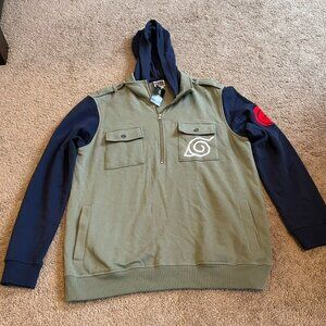 NWT Hot Topic Kakashi Cosplay Hoodie